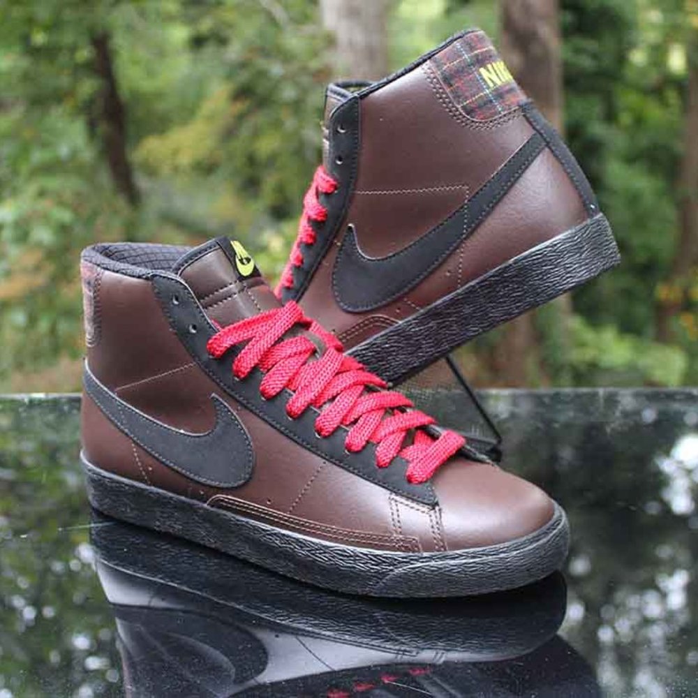 Nike Blazer High Brown Black Red 2009